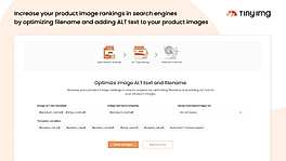 Optimize image ALT text and Filename 