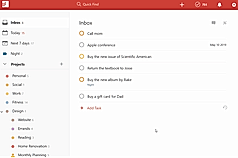 Add a task to your Inbox