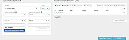 Add Affiliate Network
