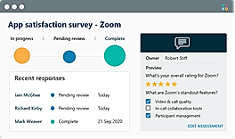 App Usages Survey Admin Screen