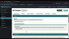 API Designer - Dashboard