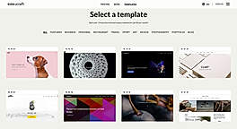 Ucraft templates screenshot