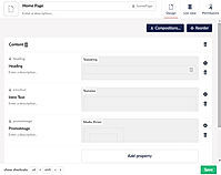 Umbraco Heartcore : Document screenshot
