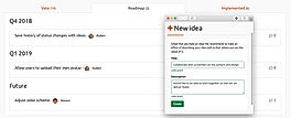 Useridea.io screenshot