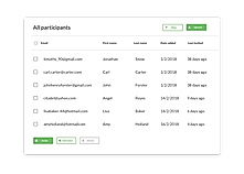 User Interviews screenshot