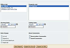 Reservation Management