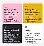 Never miss a piece of info again with notes.