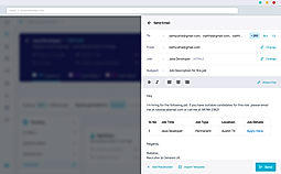 Instantly Email Candidates