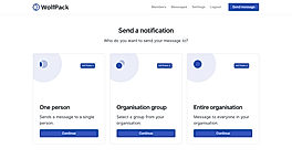 WolfPack : Dashboard screenshot