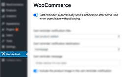 Setup a cart reminder