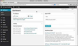 WordPress Dashbaord