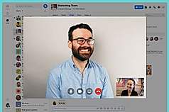 Workplace video conferencing