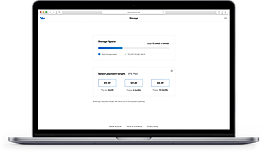 X Cloud : Dashboard screenshot