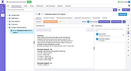 Requirement Approval screenshot