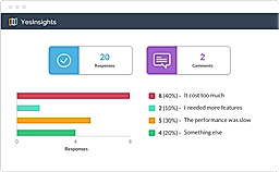 Actionable Feedback screenshot