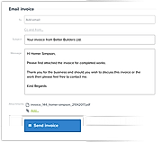 Email Invoice