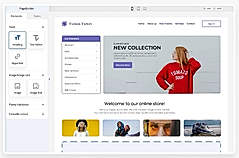 Online Store Builder with Drag and Drop