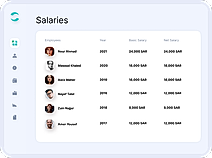 Payroll screenshot