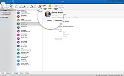 Zimbra Collaboration EWS Contacs
