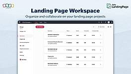 Landing Page Workspace