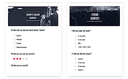 Zoho Survey screenshot