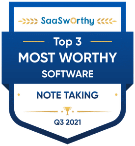 top note taking software