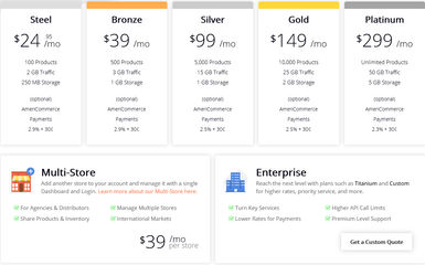 AmeriCommerce Pricing Reviews and Features March 2024