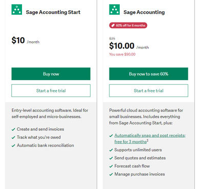 Sage Business Cloud Review, Pricing & Features
