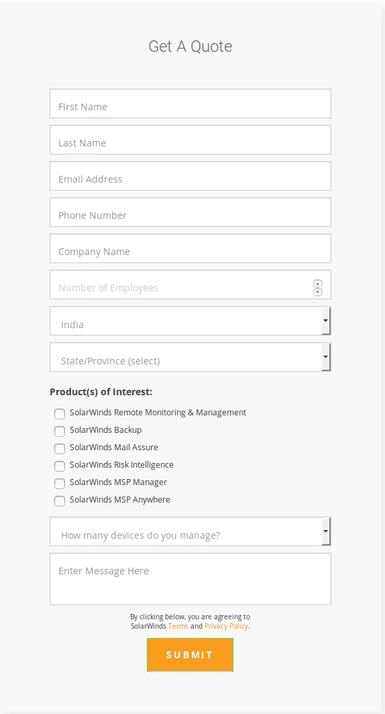 solarwinds rmm pricing