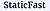 StaticFast logo