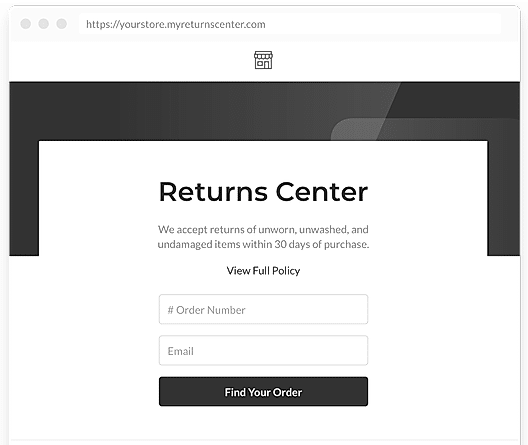 AfterShip Returns Center : Returns Center screenshot
