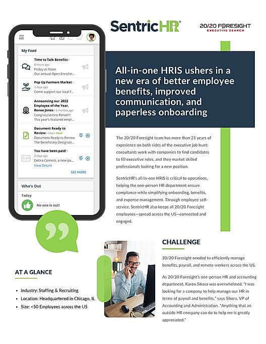 All-in-one HRIS ushers in new era of employee benefits, improved communication, and paperless onboarding