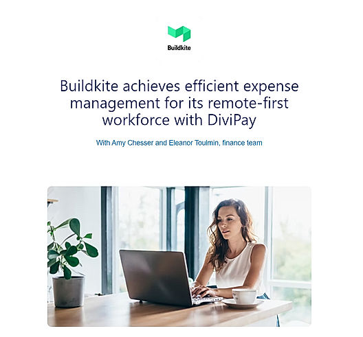 Buildkite achieves efficient Expense Management for its remote-first workforce with DiviPay