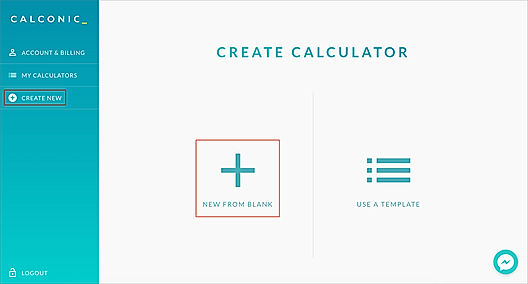 Create interactive calculator