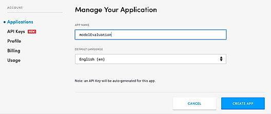 Manage your application