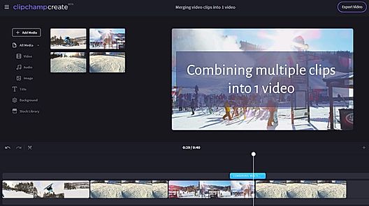 How to combine video files online - Clipchamp
