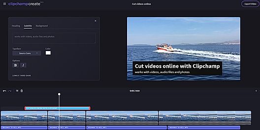 How to cut or split video files online - Clipchamp