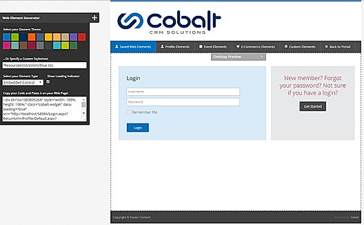 Cobalt screenshot