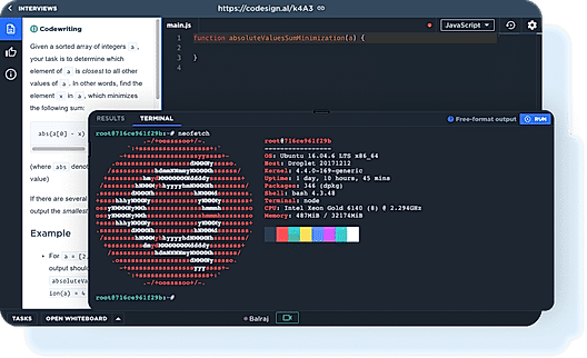 CodeSignal screenshot