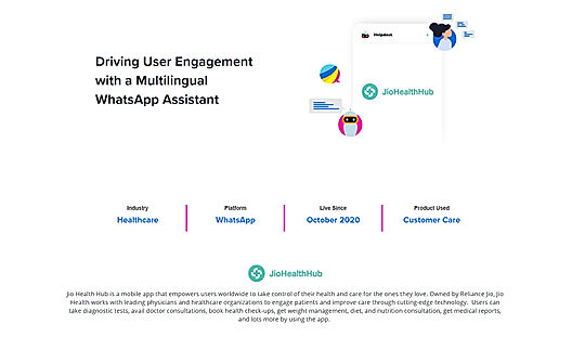 Driving User Engagement with a Multilingual WhatsApp Assistant