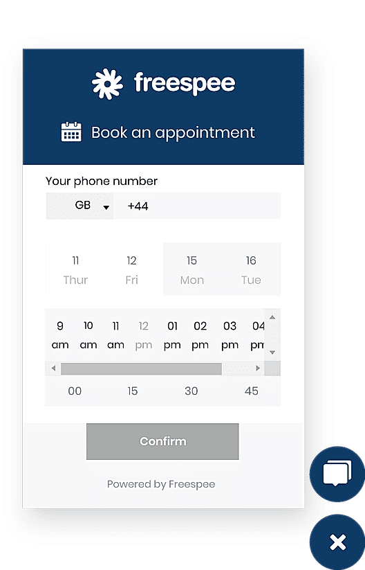 Book a Appointment screenshot
