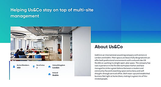 Helping Us&Co stay on top of multi-site management