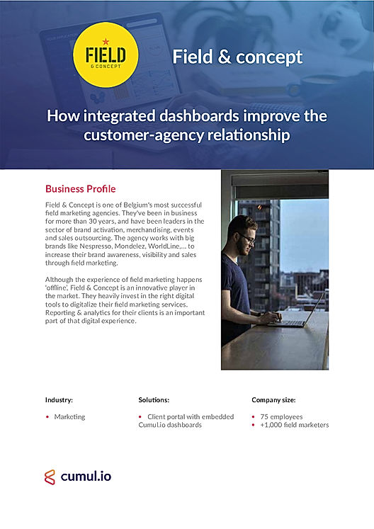How integrated dashboards improve the customer-agency relationship