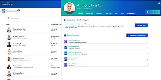 Employee Profile Self Service screenshot