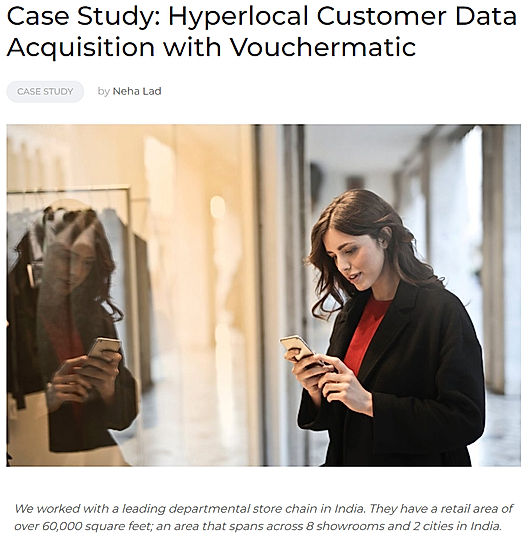 Hyperlocal Customer Data Acquisition with Vouchermatic