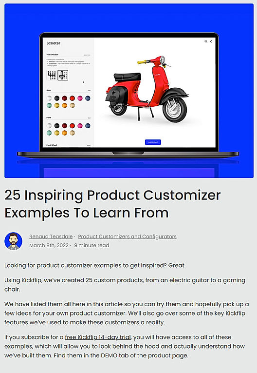 25 Inspiring Product Customizer Examples To Learn From