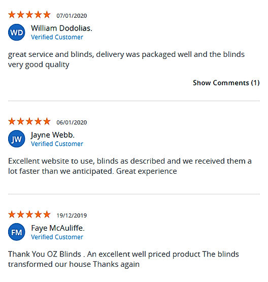 Blinds Reviews