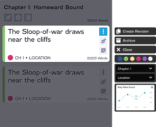 NovelPad screenshot