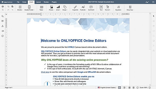 ONLYOFFICE Word