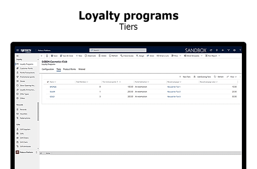 loyalty programs tiers